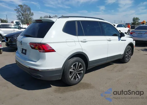 2022 Volkswagen Tiguan 2.0T S from USA, damaged, VIN 3VV1B7AX5NM045511